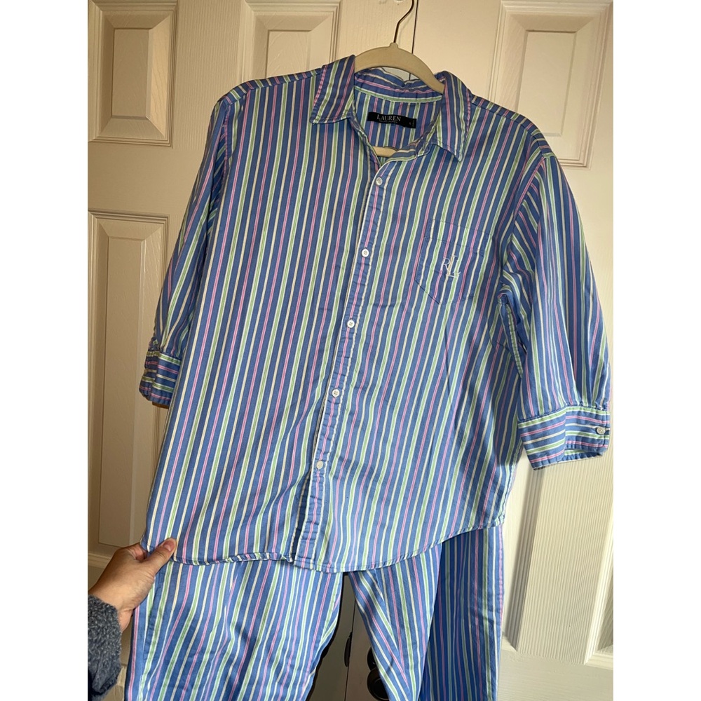 Striped Pajama Set